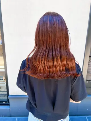 ミディアム カラー ally hairsalon所属・Emi .のヘアスタイル