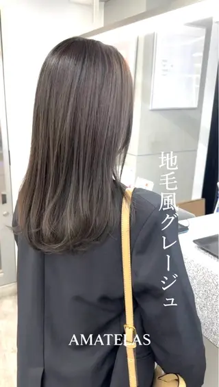 セミロング AMATELAS zero所属・髪質改善×透明感× トレンド/杉田 圭のヘアスタイル