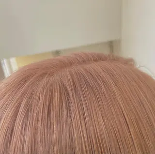 ミディアム ハイトーンカラー 🦋yuri🦋のヘアスタイル