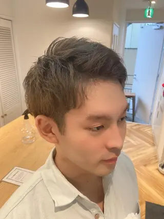 カラー メンズ ✨髪質改善/透明感✨ 西野　陽のヘアスタイル