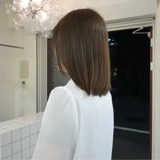 ミディアム カラー カラーモデル募集 /鮫島 丈のヘアスタイル