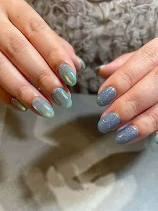 ミディアム colorer suuuのネイルデザイン