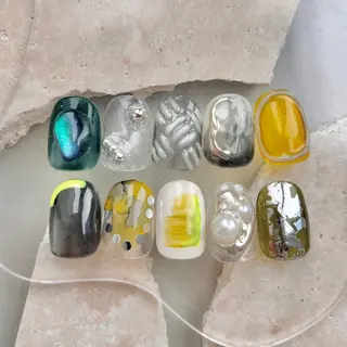 ネイル 深田 美雪のネイルデザイン