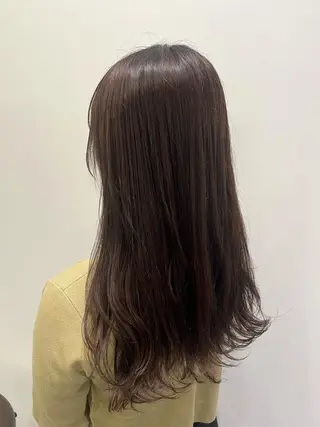 ミディアム カラー ✨透明感カラー✨ 🦖佐々木未来🦕のヘアスタイル