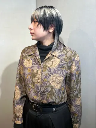 ショート カラー Aya/四条烏丸/ インナーカラーのヘアスタイル