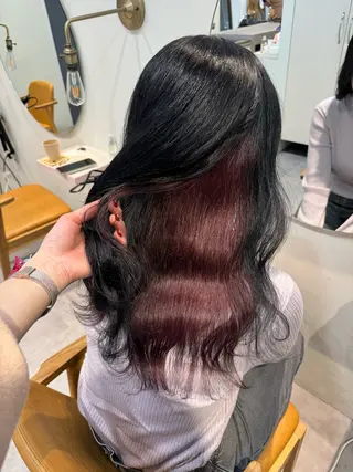 ロング カラー ayaka♡ 柔らかカラーのヘアスタイル