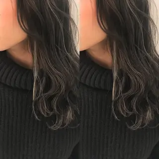 セミロング カラー ショート ボブ 梅田 木戸健人のヘアスタイル