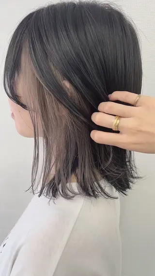 カラー ao akua🎀 長濱 愛美‪‪‪‪のヘアスタイル