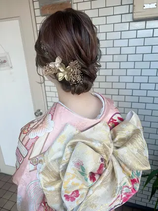 ヘアアレンジ 大人可愛いヘアメイク 💋🧚‍♀️しずかのヘアスタイル