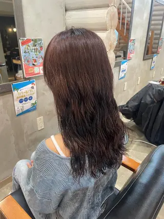 ロング 及部 杏那のヘアスタイル