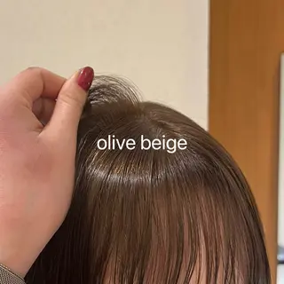 カラー yiye aoyama所属・表参道yiye うららのヘアスタイル