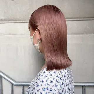 ミディアム カラー 大宮/ボブ/縮毛矯正 大瀧菜月のヘアスタイル