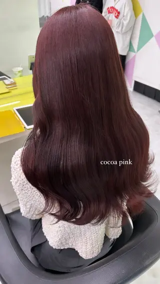 ロング 🎀モテ 暖色🎀のヘアスタイル