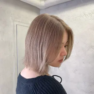 ミディアム ☪ ハイトーン信者 ☪️yumeka🪩のヘアスタイル