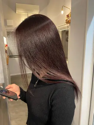 カラー Matsubara asuka  ☪︎のヘアスタイル