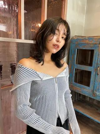 ミディアム 韓国 / 中国ヘア 🦋Noniのヘアスタイル