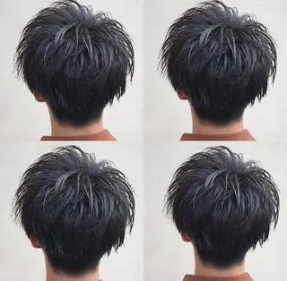 カラー パーマ メンズ 髪質改善🫧ベージュ 椙山 響のヘアスタイル