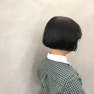 ショート カラー ボブ/ショート/ 白髪染め/メンズ葛西のヘアスタイル