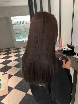 セミロング 大谷美佳/レイヤー カット/ツヤ髪のヘアスタイル