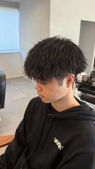 ショート メンズ Joule 植木永遠のヘアスタイル