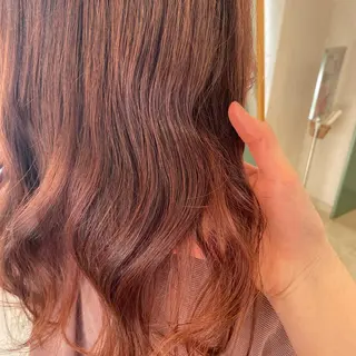 セミロング カラー 個性派/ブリーチ *ほのかのヘアスタイル