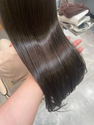 ロング 永澤 樹里のヘアスタイル