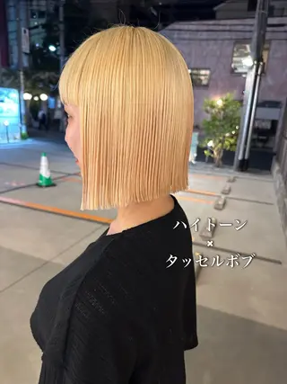 ミディアム ショート/ボブ/ 瑠輝のヘアスタイル