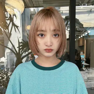 ショート くぎお けんじのヘアスタイル