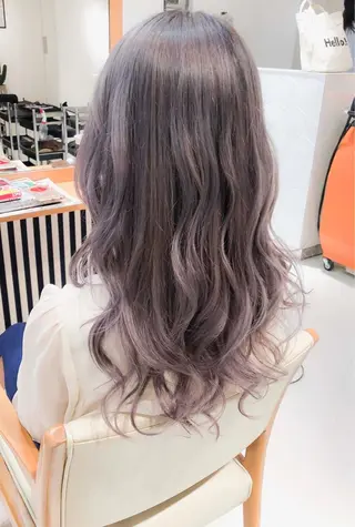 ロング カラー Days 透明感カラーのヘアスタイル
