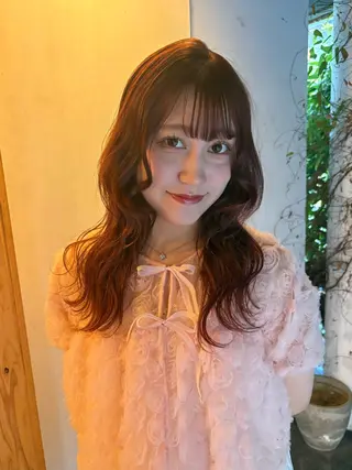 ロング kii♡カマツキ マオのヘアスタイル