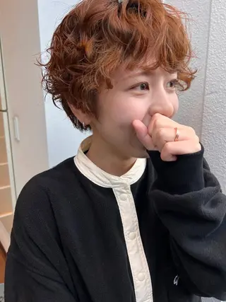 ショート casica所属・パーマ美容師 matsuのヘアスタイル
