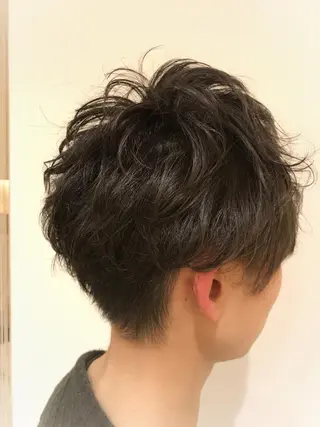 ショート パーマ ハイライト/髪質改善 ✂️十河祐輝のヘアスタイル