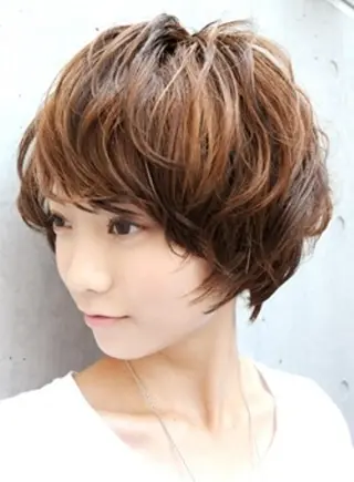 ショート SHINYA シンヤヘアーズのヘアスタイル