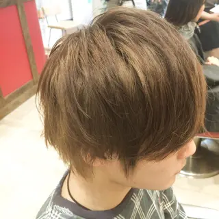 ショート カラー メンズ 平内 賢人のヘアスタイル