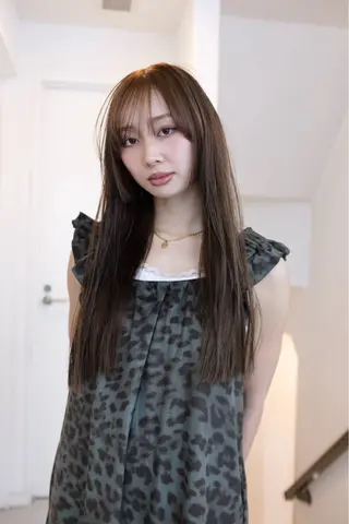 ロング カラー ヘアアレンジ 🦠カラーリスト/ 魚瀬あおい🦠のヘアスタイル