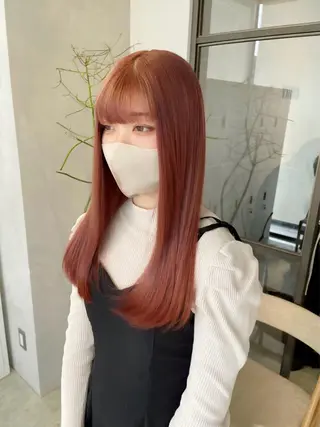 ロング カラー 🦋レイヤーカット ミドリカワ🦋のヘアスタイル