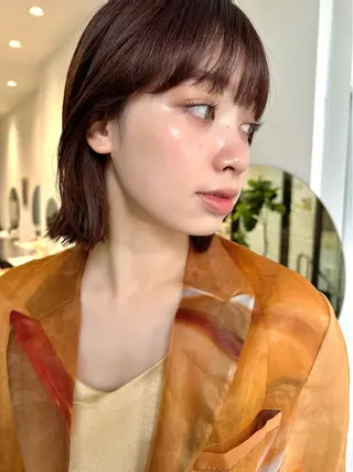 ミディアム カラー 即モテ×メンズヘア/ 表参道/MOMONEのヘアスタイル