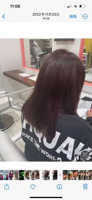 ミディアム 似合わせ 垢抜け🌟 AKINOのヘアスタイル