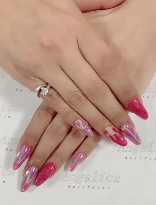 ネイル Angelica ネイリストのネイルデザイン