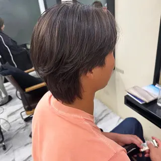 ショート メンズ MOMONE/表参道 /顔まわりカット/のヘアスタイル