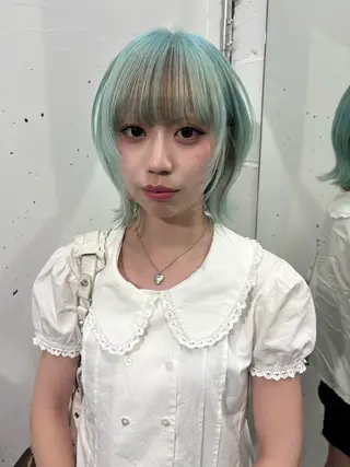 ショート カラー ✩似合わせカラー /レイヤー✩momoのヘアスタイル