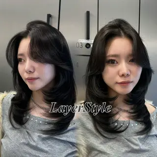 ロング 大人レイヤー/艶髪 🇺🇸TOMONAのヘアスタイル
