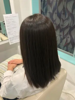 ロング 増田 結莉のヘアスタイル