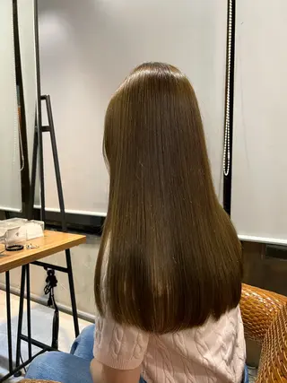 ミディアム カラー ヘアアレンジ 🍀艶髪・透明感🍀 TATSUKIのヘアスタイル