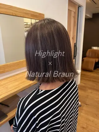 ショート カラー 艶ハイトーン‪‪🔆 ️️️安座間 希のヘアスタイル