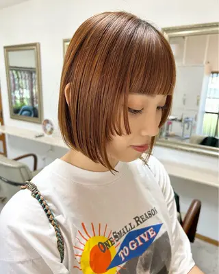 ショート ナカジマ ナナのヘアスタイル