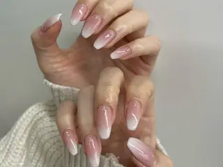 ネイル rina ニュアンス♡ワンホンのネイルデザイン