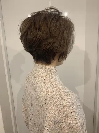 ショート カラー カラー特化サロン大阪 ルービック江坂/新城のヘアスタイル