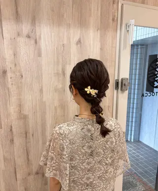 ヘアアレンジ 竹村 恵功代のヘアスタイル