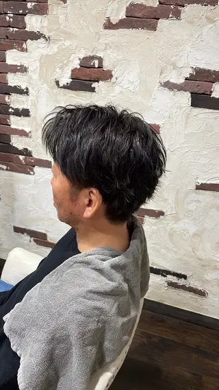カラー ヘアアレンジ メンズ 小野寺祐希人 Calbariのヘアスタイル